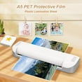 thumbnail image 6 of 100 Sheets A5 PET Laminating Sheets Self-Adhesive Matte Cold Laminating Film 8.4x5.2 Inch Waterproof Laminate Sticker for Photo Painting Poster Cards DIY, 6 of 6