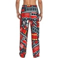 thumbnail image 3 of Fotbe Fire Sign Men's Pajama Pants,Sleepwear Pants,Pj Bottoms Drawstring And Pockets-XX-Large, 3 of 9