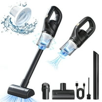 Moocorvic Cordless Vacuum Cleaner, 6-Piece Set Self-Standing Vacuum Cleaners for Home, Max 60Mins Anti-Tangle Stick Vacuum for Pet Hair, Hardwood, Carpets