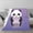 White, variant on Panda Blanket Sakura Garden Sleeping Panda Art, Lightweight Plush Flannel Throw, Artistic Pink Nature Home Accent 50x40