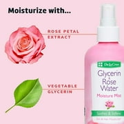 De La Cruz Glycerin & Rosewater Moisture Mist for Skin and Hair, 8 fl oz