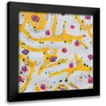 thumbnail image 1 of Ballion, Sidney 12x12 Black Modern Framed Museum Art Print Titled - Rubberneck, 1 of 5