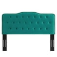 thumbnail image 4 of Modway Sophia Tufted Performance Velvet Twin Headboard in Teal, 4 of 10