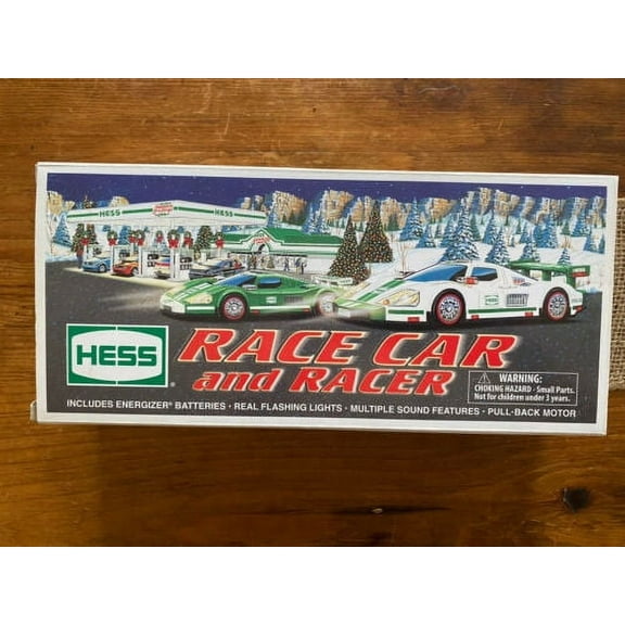 2009 hess race car and racer- Brand New
