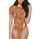 thumbnail image 1 of Balery Halloween Mummy Body de cuello redondo de manga corta para mujer Tops de manga corta Tops básicos-XX-Large, 1 of 7