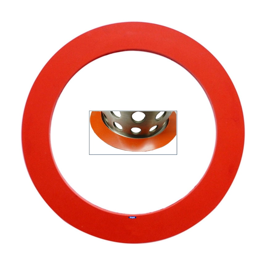 Silicone Rubber Casting Gasket Pad Seal 4" Jewelry Perforated Flasks