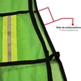 thumbnail image 5 of Chaleco de Seguridad Vial Mexsafe Malla Color Verde, 5 of 5