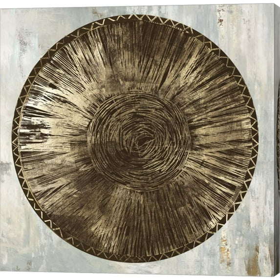 Zulu Gold III by Tom Reeves, Canvas Wall Art, 12W x 12H