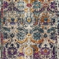 thumbnail image 3 of SAFAVIEH Baldwin Stanice Faded Bohemian Runner Rug, Cream/Multi, 2'2" x 8', 3 of 4