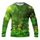thumbnail image 4 of Camisa de Día de San Patricio Hombres de Manga Larga de Manga Larga Cuello Redondo Tops Casuales para Hombres, Muy Cómodo Y Tejido Elástico Diario Súper Suave, para Fiesta Festival Vacaciones Calle d, 4 of 7