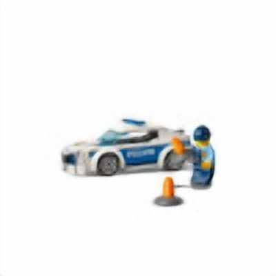 LEGO City Police Patrol Car, 60239, includes traffic cones
