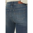 thumbnail image 4 of Shyanne Women's Celeste High Rise Bootcut Stretch Denim Jeans - SWFA24J83-MDW 25W x 34L, 4 of 4