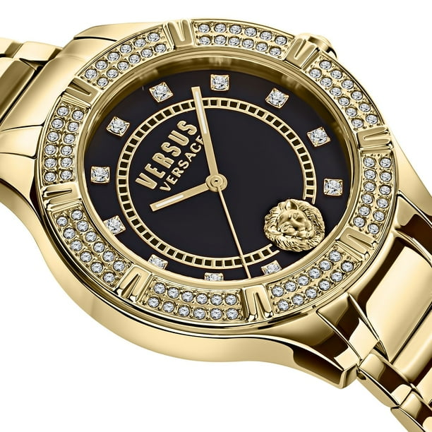VERSUS VERSACE ゴールド 腕時計 Versus by Versace Canton Road Quartz Gold Bracelet Watch