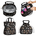 thumbnail image 2 of Dog Breeds Drawstring Lunch Bag Women - Drawstring Lunch Bag Insulated for Work Office - Stain-Resistant Large Lunchbags for Women with Multi-Pockets, 2 of 6