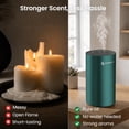 thumbnail image 2 of GentleJet LiteMist Waterless Essential Oil Diffuser, Aluminum Cold Air Nebulizing Aroma Diffuser, USB-C Rechargeable Portable Scent Diffuser for Home Car Office, 0.7 oz Capacity, Quiet <35dB, 2 of 8