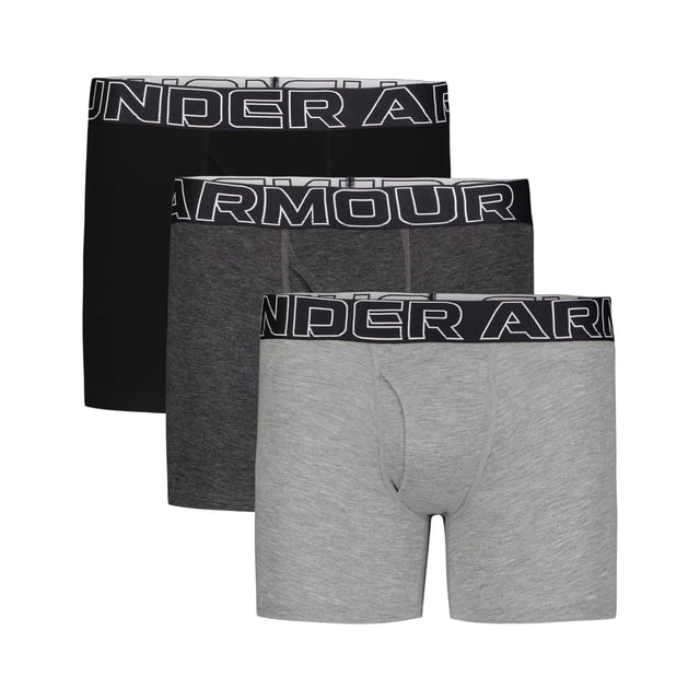 Boxers Under Armour Performance Cotton para niños de 4 años