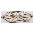 thumbnail image 4 of Ekena Millwork 15 3/8"W x 17 3/4"H x 1/4"T Medium Hampton Decorative Fretwork Wood Wall Panels, Hickory, 4 of 18