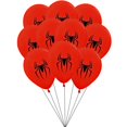 thumbnail image 3 of Globos de látex de 12 pulgadas con temática de Spiderman de Disney, juguetes de decoración para fiestas de cumpleaños de niños, suministros para fiestas de baby shower, 10, 20 o 30 unidades, 3 of 5