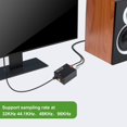 thumbnail image 5 of Digital To Analog Audio Converter Digital Optical (spdif/toslink)and Rca (l/r) Stereo Audio Convert, 5 of 5