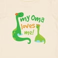 thumbnail image 4 of Inktastic My Oma Loves Me Dinosaur Boys Baby T-Shirt, 4 of 5