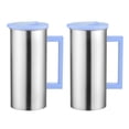 thumbnail image 1 of 2 Piezas Inoxidable Jarra De Agua De 0,5 Galones Azul Jarra De Té, 1 of 9