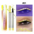 thumbnail image 1 of Shimmer Eyeliner UV Neon Gel Eyeliner Pencil Makeup, Rainbow Halloween Colorful Gel Eye Liner Pen Glow in Dark, Long Lasting Waterproof Eyeliners for, 1 of 5