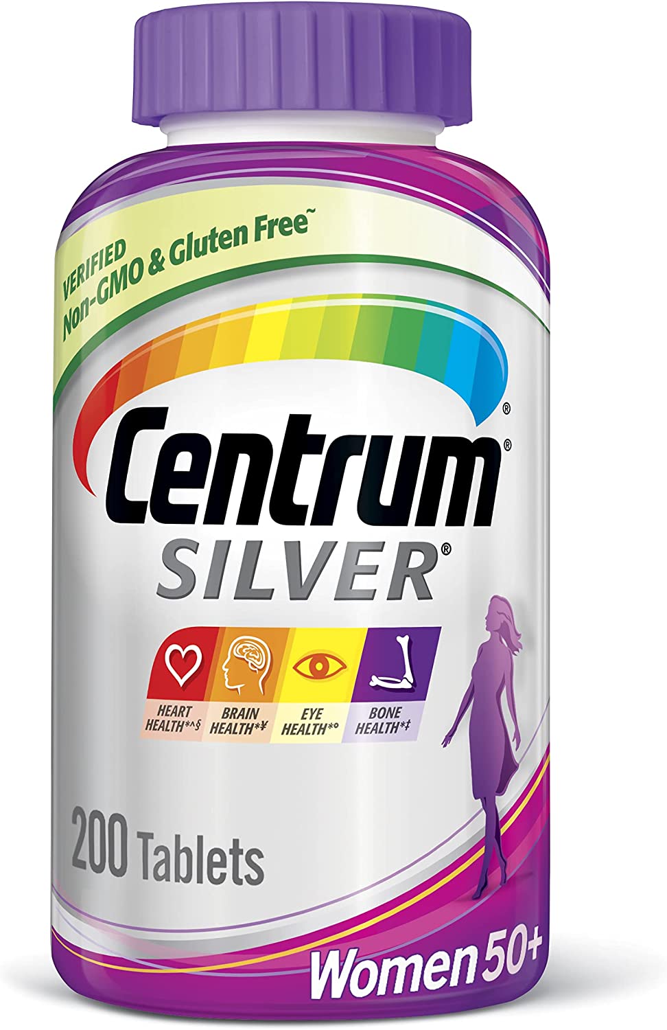 Centrum Silver Women's Multivitamin for Women 50 Plus, Multivitamin