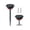 A, variant on Solar Garden Stake Lights Outdoor, Decorative Ground Lights for Yard Patio Lawn, Powered Landscape Lighting for Garden Pathway and Outdoor Ambience Decor, 1 Pack