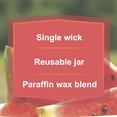 thumbnail image 5 of Mainstays Single-Wick Twist Glass Jar Scented Candle, Juicy Watermelon, 7oz., 5 of 8