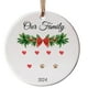 thumbnail image 2 of Adornos navideños, adornos navideños, regalos navideños 2024, colgantes navideños, regalos navideños para familiares y compañeros, colgante redondo para árbol de Navidad., 2 of 7