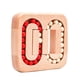 thumbnail image 1 of Puzle de madera con forma de cubo de Rubik plano con forma de bola rodante para niños y adultos, 1 of 5