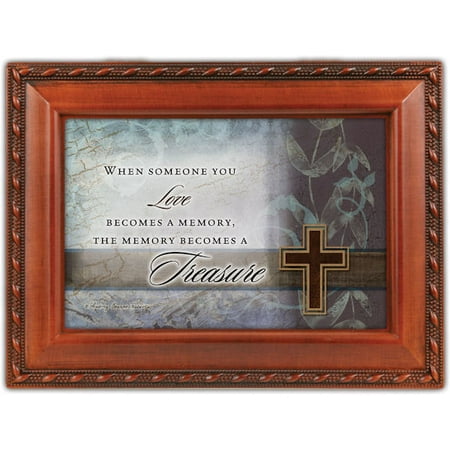 Music Treasure Box - Cottage Garden MBC7053S Treasured Memory Bereavement Music Box