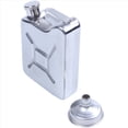 thumbnail image 2 of 3X Mini Acero Inoxidable 5Oz Hip Matraz Licor Whisky Alcohol Combustible Gas Gasolina Lata, 2 of 5