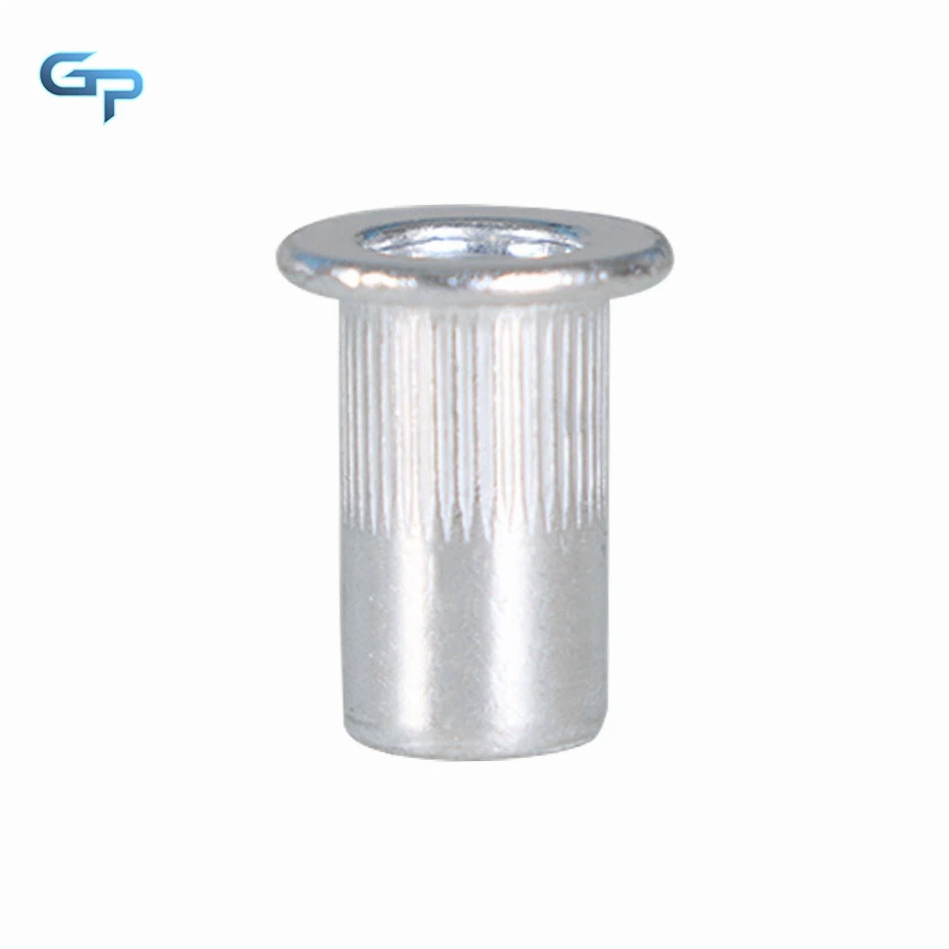 CIRCLE- New 10 - 24 Silver Aluminum Rivet Nut Rivnut Insert Nutsert Sae 100 Pcs