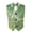 Dark Green, variant on Boys 3 Button 1 Piece Sleeveless Camouflage Vest Bow Tie Combo Lightweight Formal Casual Wear(Brown Green 2T)