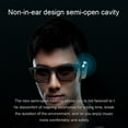 thumbnail image 1 of Lunettes de Soleil Intelligentes Audio Bluetooth/ Haut-Parleur Intelligent/ Lunettes Bluetooth/ Lunettes Intelligentes/ Lunettes de Soleil Bluetooth/ Unisexe - Audio Ouvert Exceptionnel - Verres Teintés Noir Transparent, 1 of 10