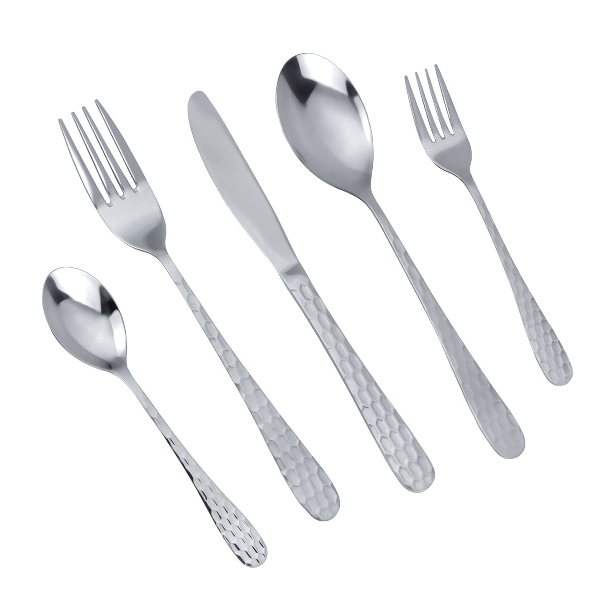 30-Piece Utensils Silverware Kitchen Set Cutlery Flatware Stainless Steel Pack 