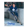 thumbnail image 1 of Frank Mahovlich Photo 8x10 du Lancer de Rondelle des Maple Leafs de Toronto Signé, 1 of 2