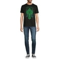 thumbnail image 2 of Saint Patrick’s Day Men’s Winged Celtic Cross T-Shirt, 2 of 5