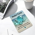thumbnail image 4 of BNNG Animal Pocket Hug Greeting Cards - Cute Turtle Encouragement Notes for Christmas, Valentine’s, Birthday, Anniversary, Emotional Support Gift for Kids & Adults(Turtle), 4 of 9