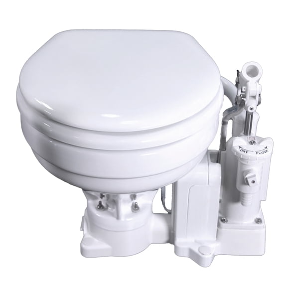 Raritan PH PowerFlush Electric/Manual Toilet - Household Size - 12v... [P102E12]