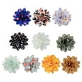 thumbnail image 5 of CBFFDC Pet Accessories 10Pcs Pet Collar Flower Charms Bright Color Exquisite Pattern Pet Collar Slide Attachment Grooming Accessories with Elastic Band, 5 of 5