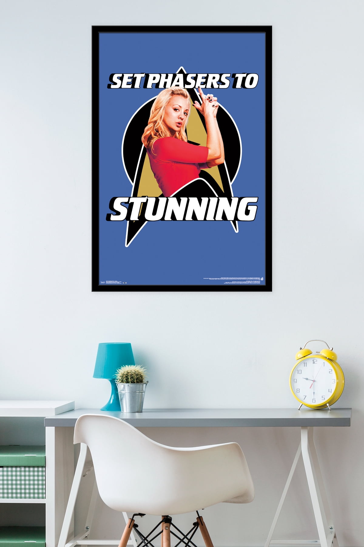 The Big Bang Theory - Penny Wall Poster, 22.375" x 34", Framed