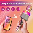thumbnail image 3 of Micrófono de karaoke YONGSHENG Para Niños, inalámbrico, Bluetooth, portátil, Grabador, 3 of 5
