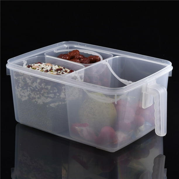 Food Storage Box Refrigerator Fruit Portable Safe Compartment Container