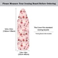 thumbnail image 5 of HELLHERO Ironing Board Cover 3 Fasteners Easy to Clean Non-Slip Replacement Breathable Polyester Fabric for Women Girls Gifts, Merry Christmas, 5 of 5