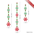 thumbnail image 3 of 6pcs Christmas Candy Cane Lollipop Meteor Stick icicles Pendants Xmas Tree Hanging peppermint swirls Home Decor New Year Navidad, 3 of 5