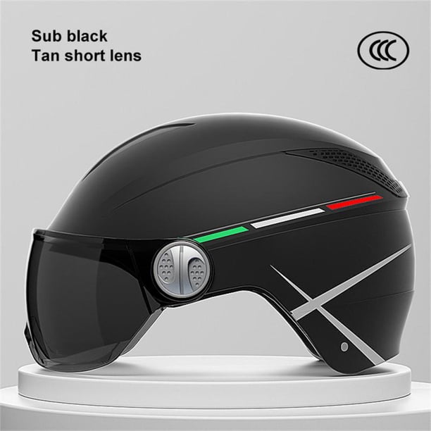 Casco de bicicleta de montaña para hombre y mujer, accesorio para motocicleta, vehículo eléctrico, gafas, equipo de ciclismo Fivean Cascos de ciclismo