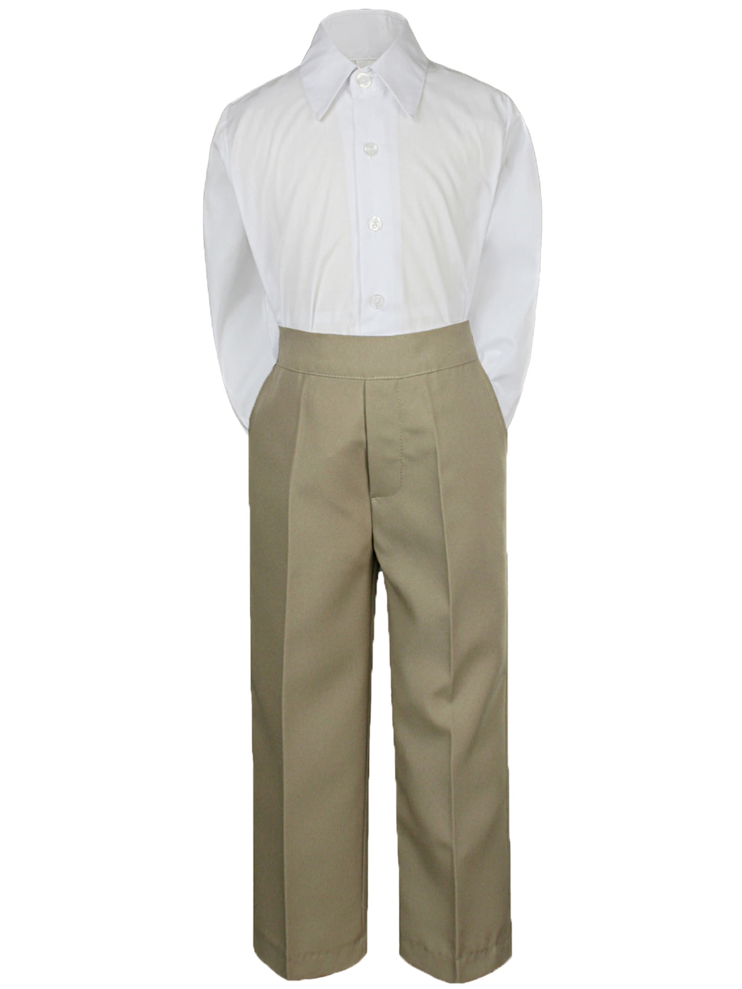 khaki formal shirt