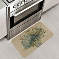 thumbnail image 4 of CounterArt "Bohemian Blue" Natural Linen Look Indoor/Outdoor Floor Mat 29.5" by 17.75", 4 of 7